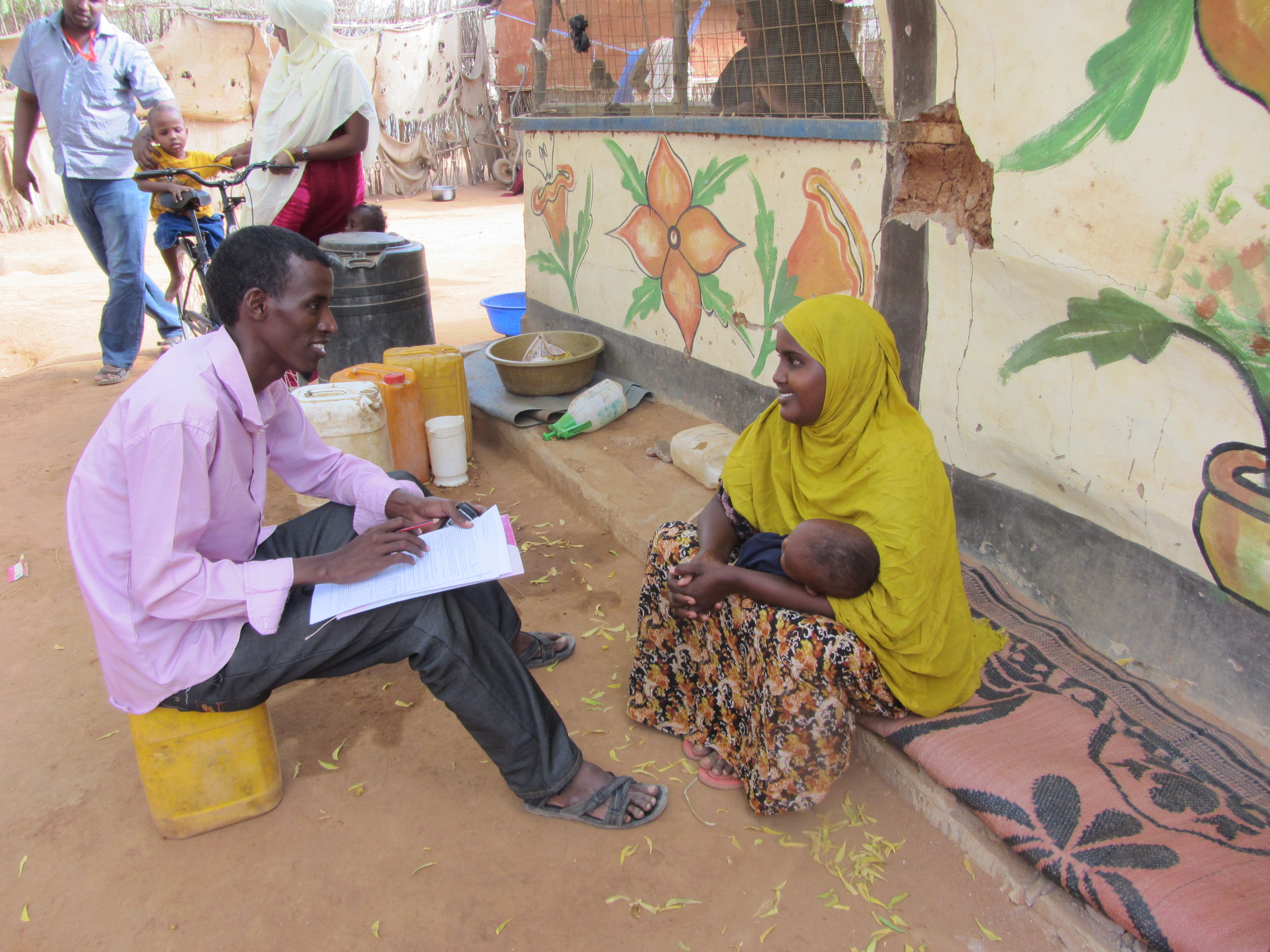 Evaluating access to information in Dadaab camp