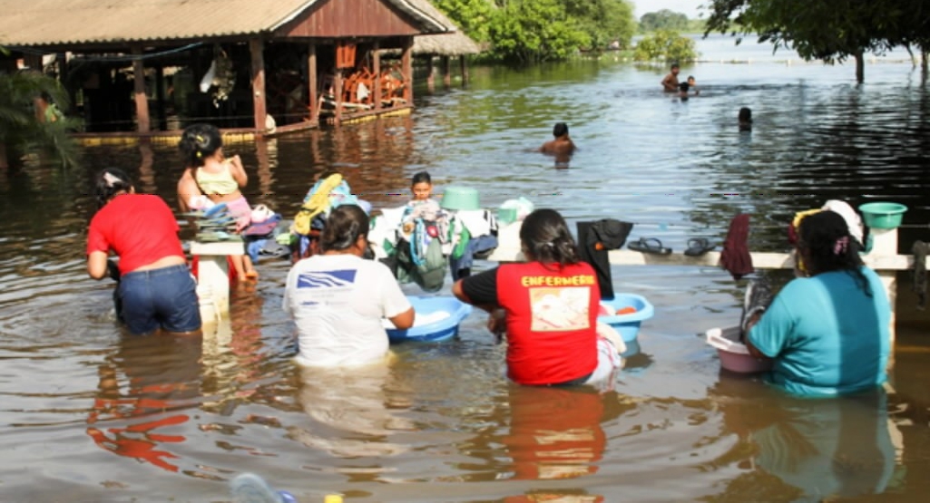 Agencies are coming together to help communities prepare for disasters like this 2008 flood