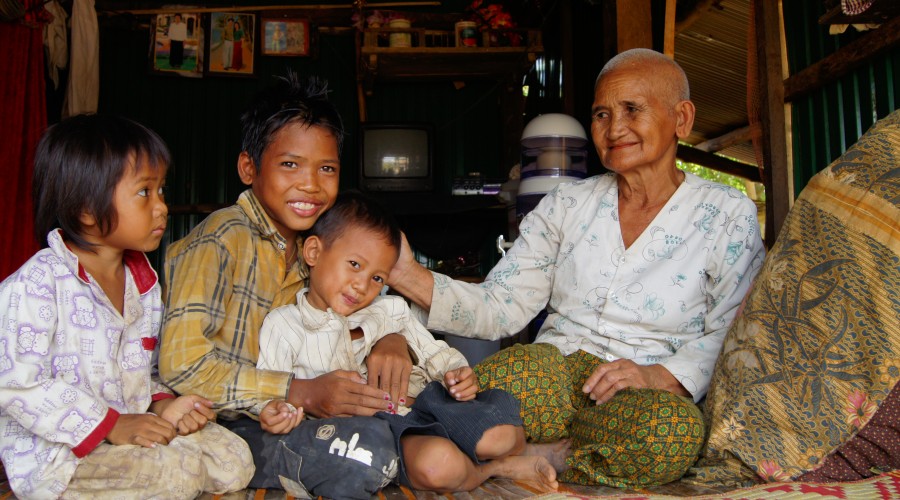 HelpAge recipients in Cambodia