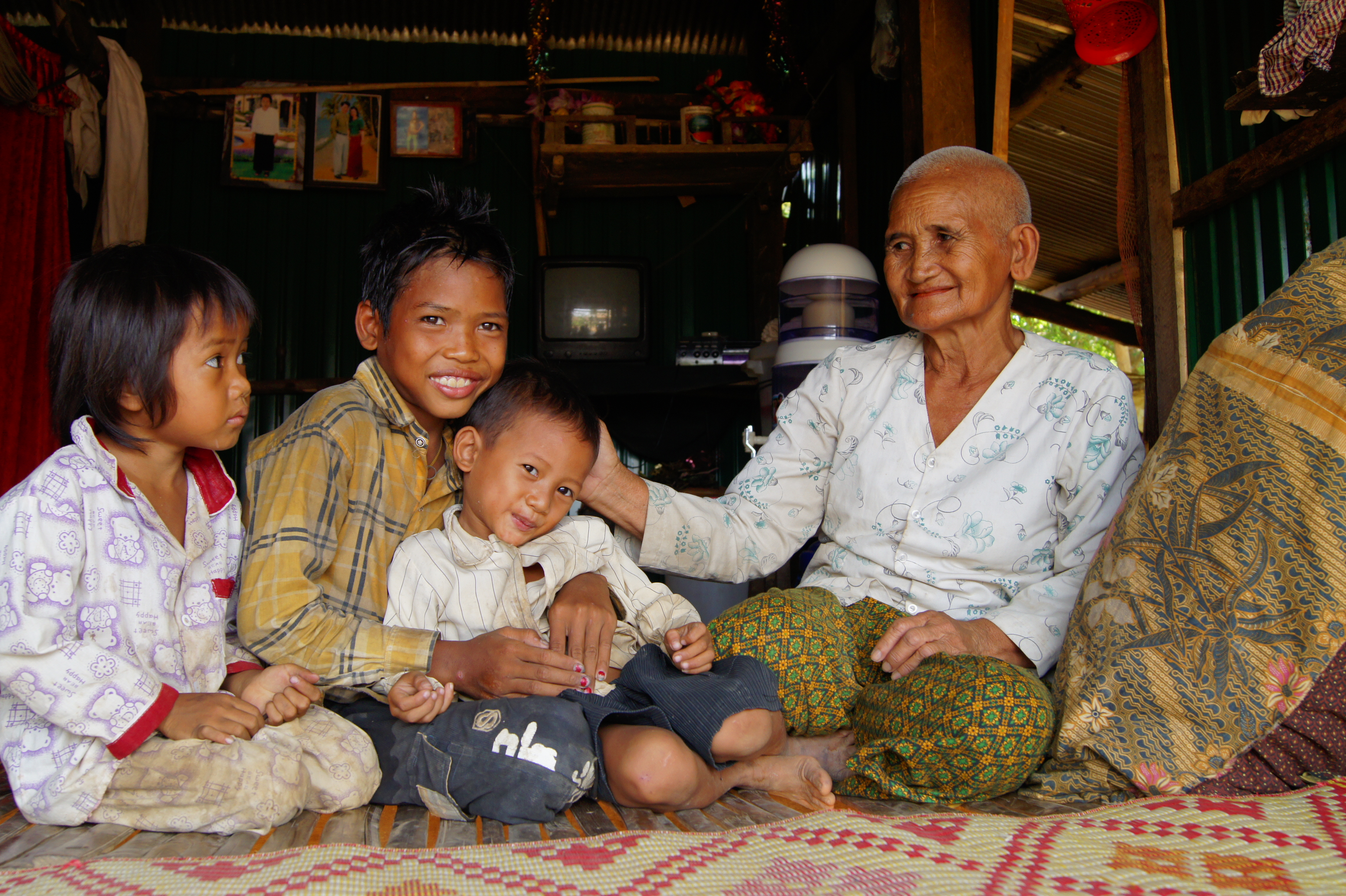 HelpAge recipients in Cambodia