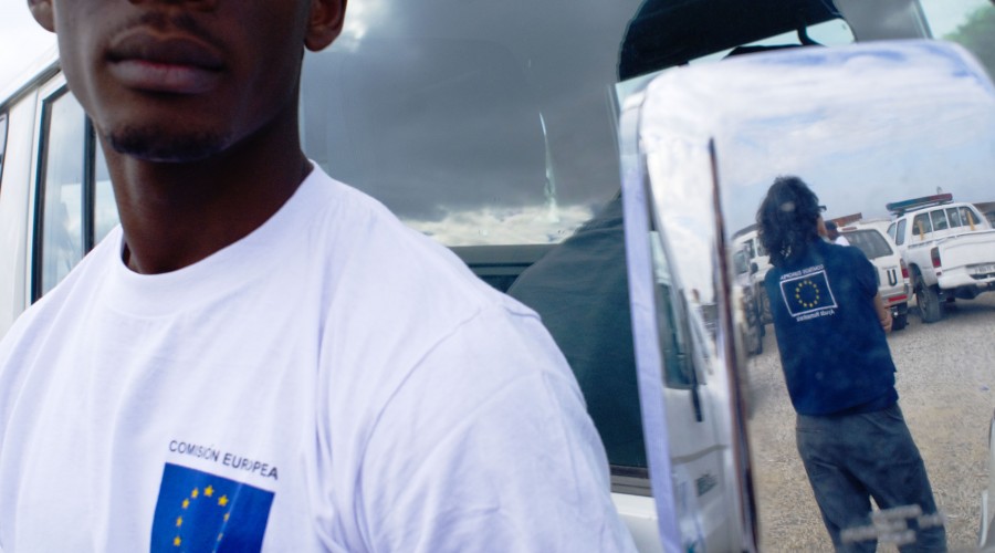 Members of the Humanitarian Aid Office of the EC in Haiti