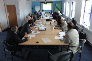 A meeting of Somali NGOs in the UK