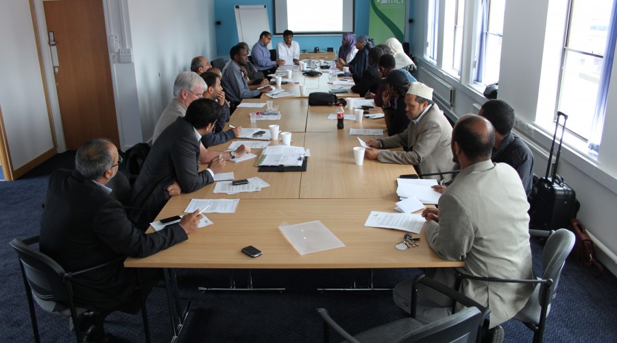 A meeting of Somali NGOs in the UK