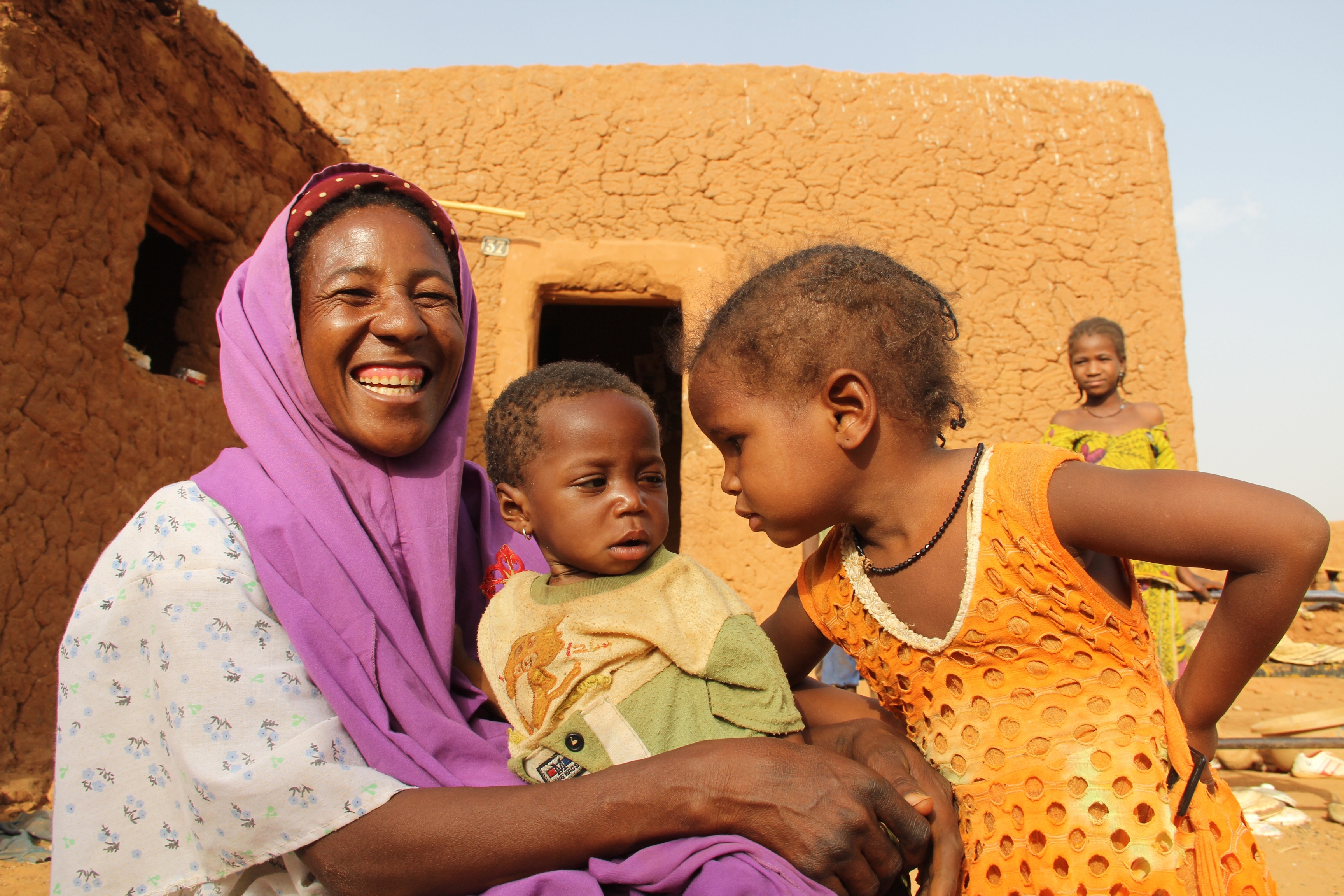 A cash transfer beneficiary in Tahoua, Niger
