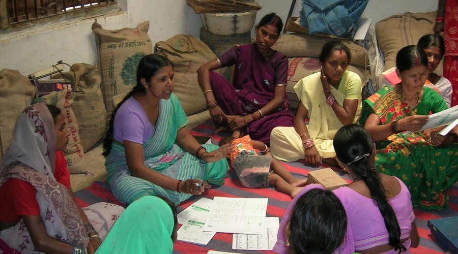 An antenatal clinic in Semariya, Chhattisgarh