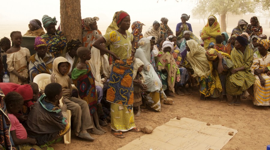 A community-led risk assessment process provides women the opportunity to have an equal voice in the community