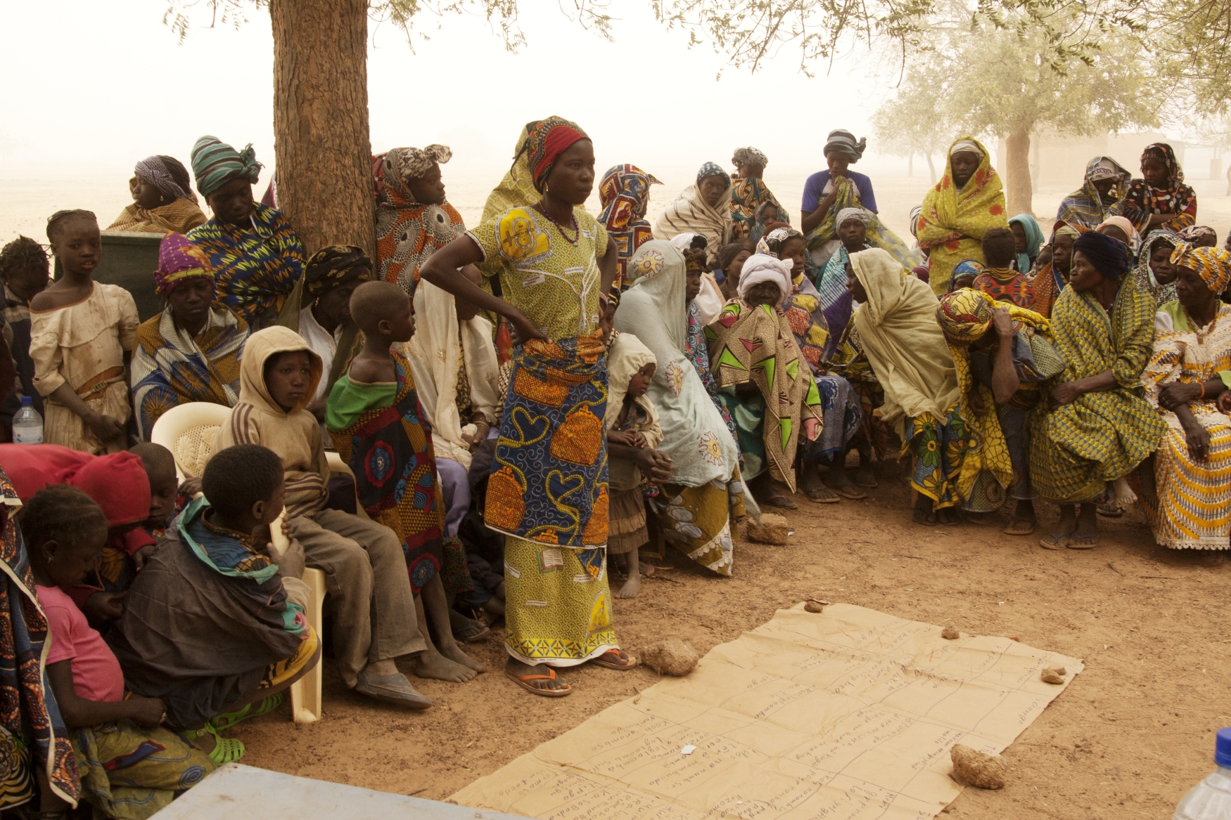 A community-led risk assessment process provides women the opportunity to have an equal voice in the community
