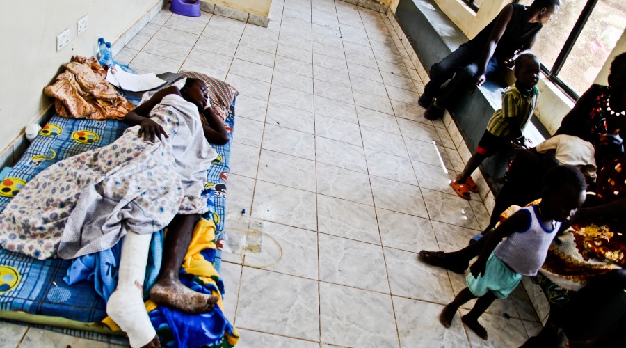 Victims of attacks in Jonglei