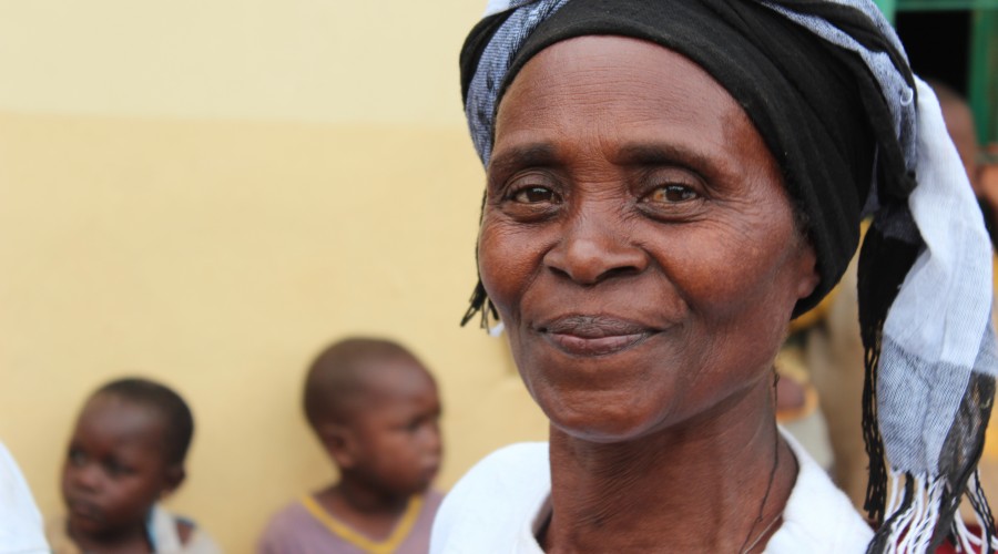 A member of a local womens organisation in South Kivu, DRC