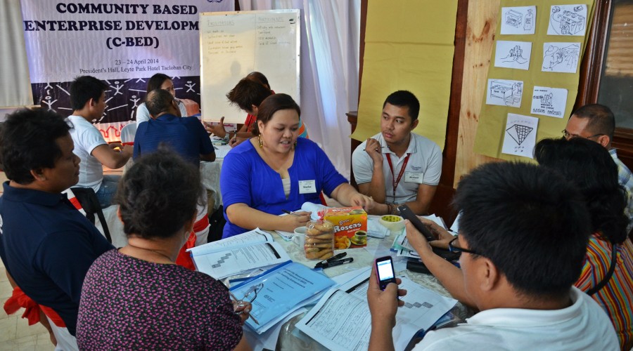 Conference with business owners, vendors and entrepreneurs in Tacloban, May 2014