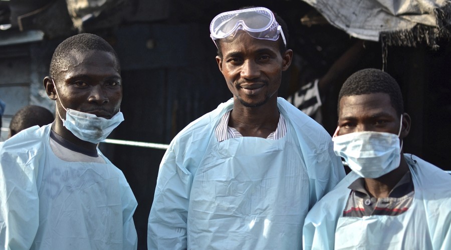 Community health volunteers in Sierra Leone