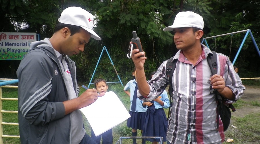 Participatory geographic information system (GIS) training in Bhaktapur, Nepal