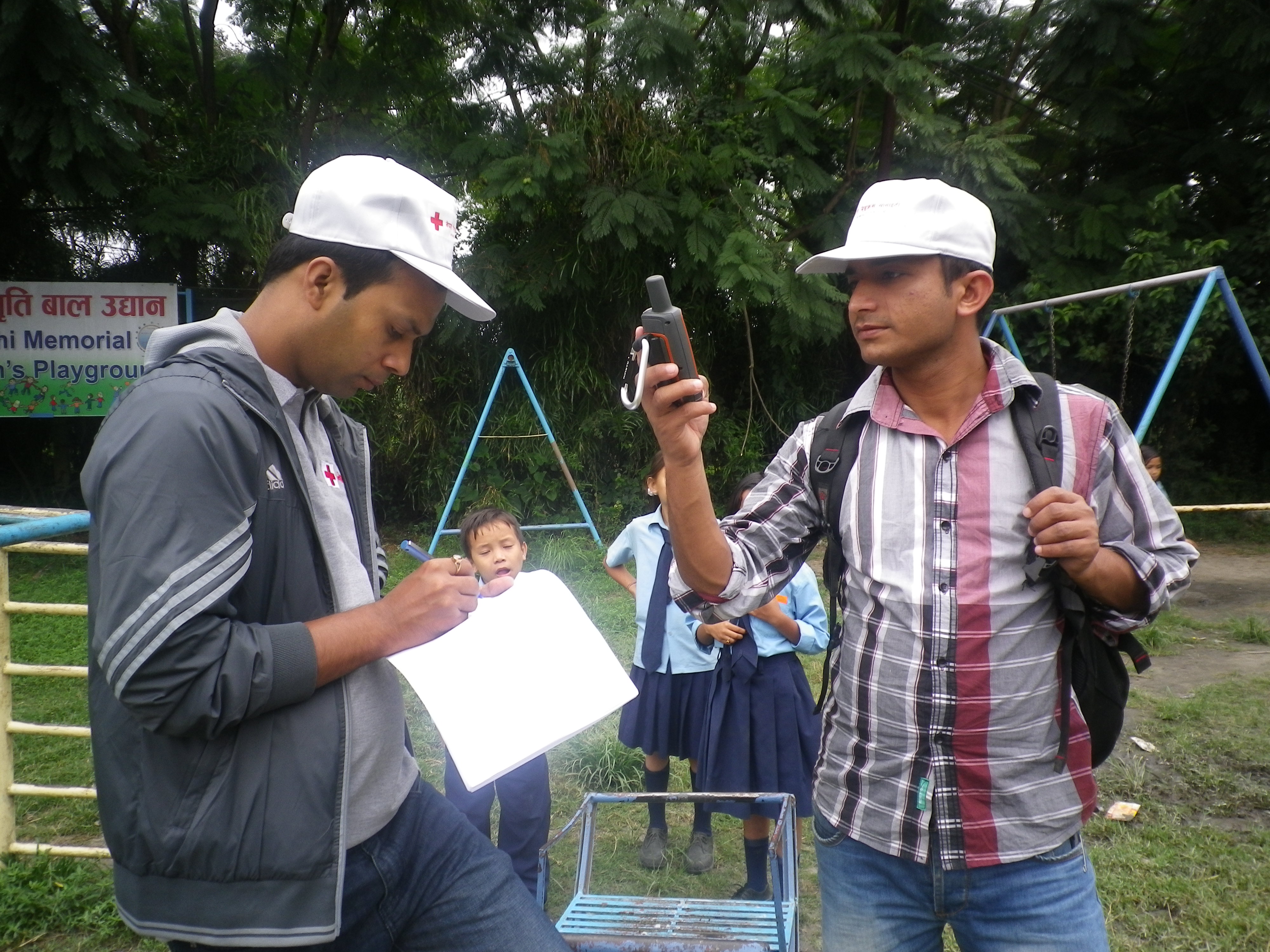 Participatory geographic information system (GIS) training in Bhaktapur, Nepal