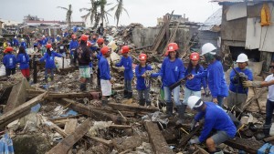 Cash for work programme in the Philippines, six months after Typhoon Haiyan