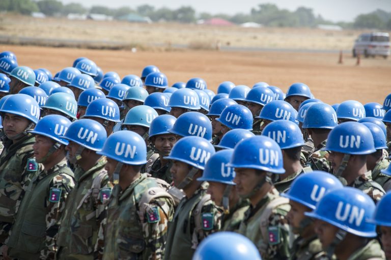 Nepalese peacekeepers arrive in Juba from Haiti to reinforce the military component of the UN Mission in South Sudan (UNMISS).