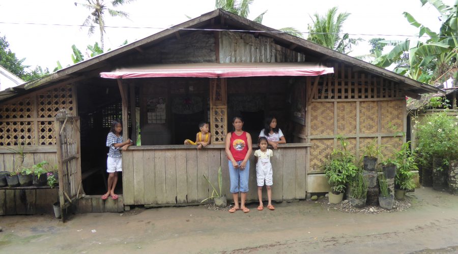 A mother of 12 and her carpenter husband rebuilt their house after Typhoon Yolanda with support from CARE Philippines and a local implementing partner.