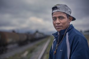 A Honduran migrant in Puebla, Ciudad Serdan, Mexico.
