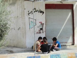 Children playing in Jordan, 2016. Photo: Jessica Hagen-Zanker