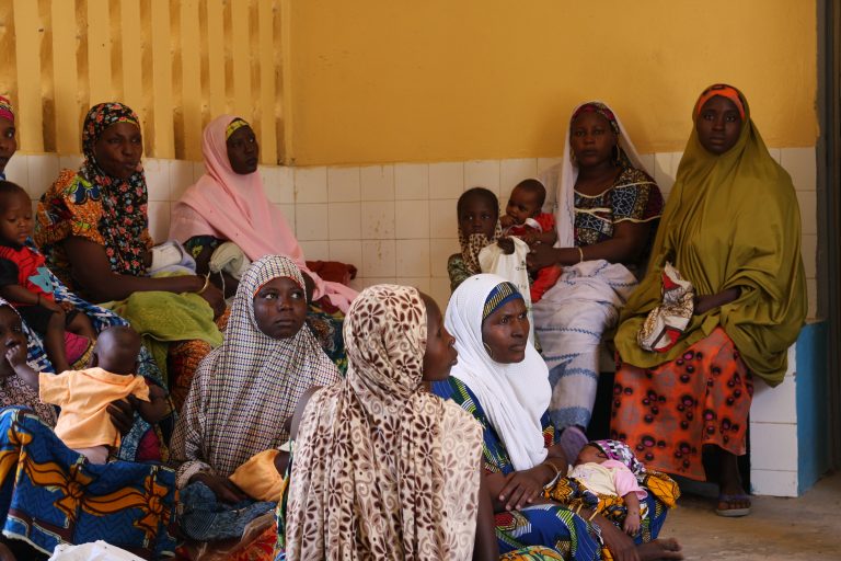 A health centre providing care to refugees in Bosso, Niger.