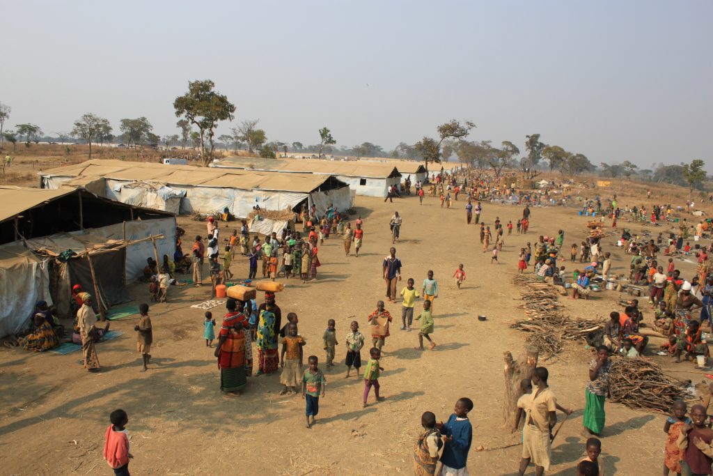 Nyarugusu Refugee Camp In The Western Province Of Kigoma, Tanzania ...