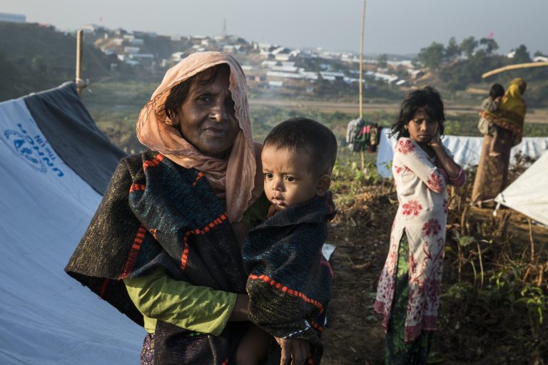 Rohingya adapt to new lives in refugee camps.