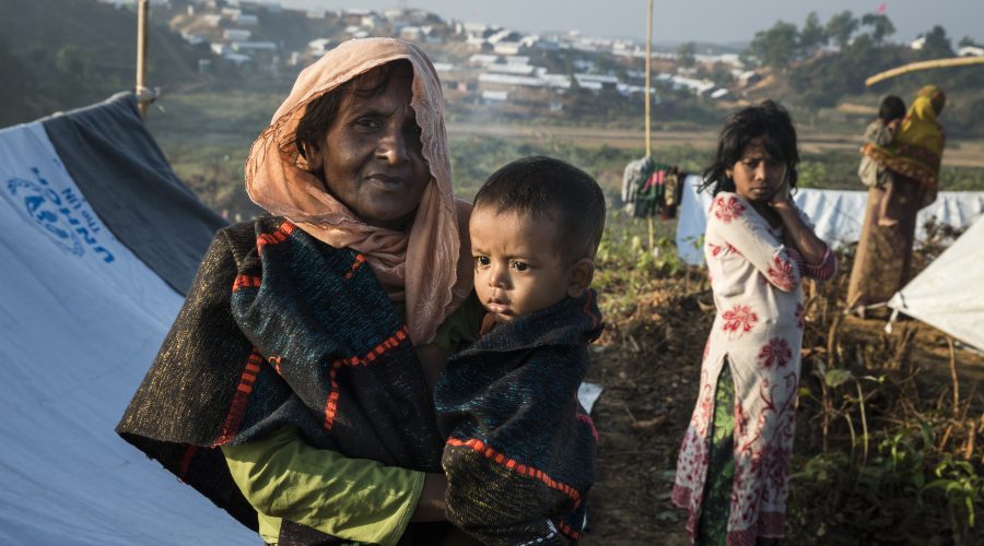 Rohingya adapt to new lives in refugee camps.