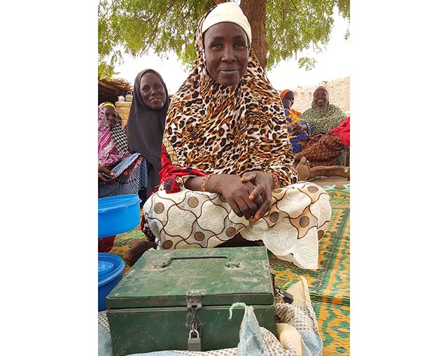 A women’s savings group in Niger