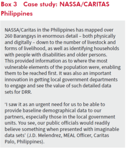 Box 3 Case Study Nassa Caritas Humanitarian Practice Network