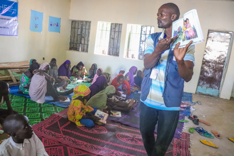 Life skills session in Nigeria
