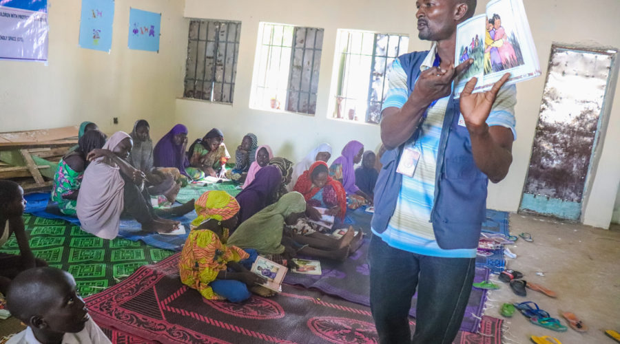 Life skills session in Nigeria