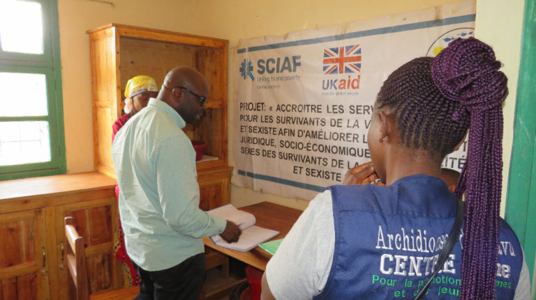 Programme with national NGOs in DRC focused on support to GBV survivors funded by FCDO and SCIAF