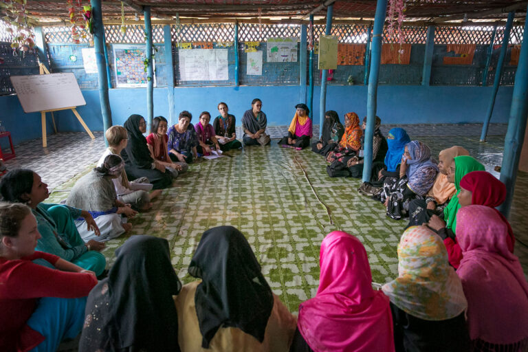 The UN Resident Coordinator in Bangladesh organised a gathering of Rohingya Women Leaders from new and old camps representing their different women’s leader networks to discuss common challenges, issues, demands.